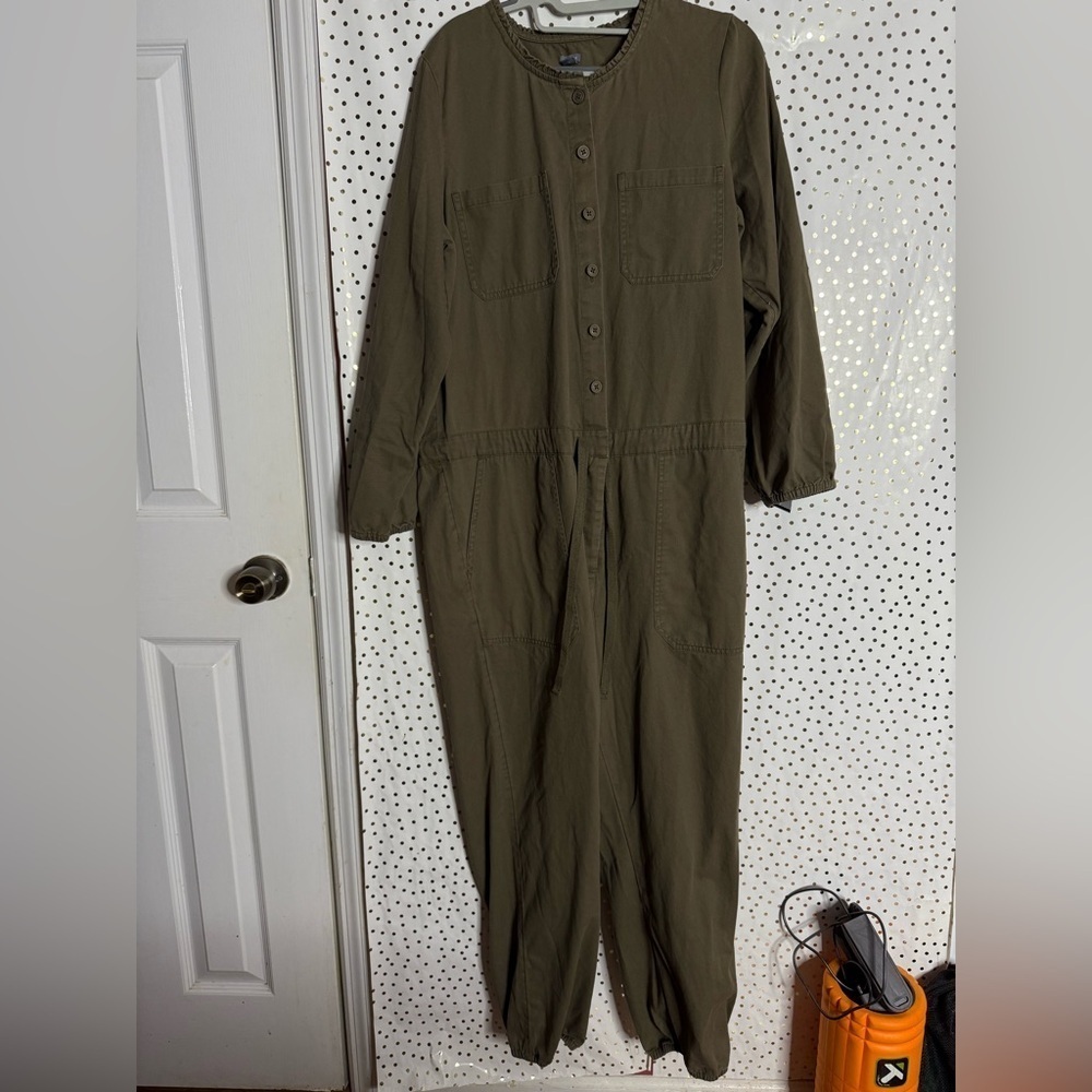 Aerie Olive Green Jumpsuit